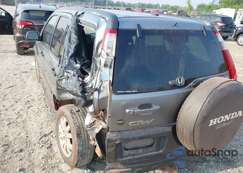 2006 Honda Cr-V Ex from USA, damaged, VIN JHLRD78866C006345